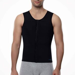 1720 B_ ECO MEN BRA LIKE lipomatic pressure garment (DESINED TO SUPPORT CHEST AND BREAST)
