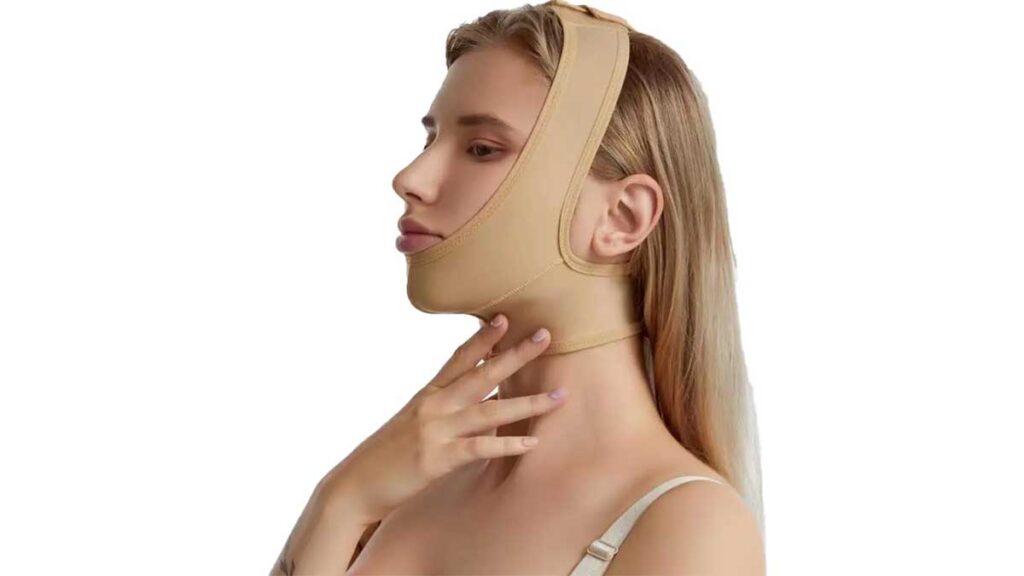 How to fasten the Face Lipomatic Pressure Garment